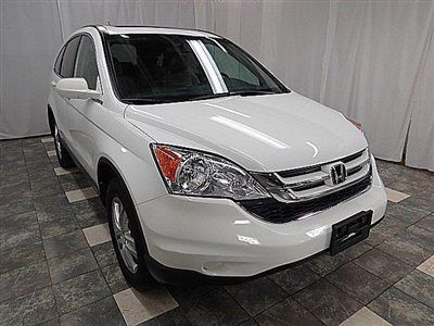 2011 honda cr-v ex-l 4wd 32k wranty 6cd mroof heated leather loaded