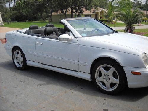2000 mercedes 430 clk convertible, like new condition
