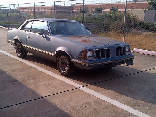 1980 pontiac grand am base coupe 2-door 4.9l