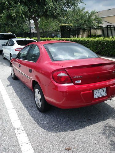 2004 dodge neon se sedan 4-door 2.0l-low miles w/ carfax- cold ac- runs great!!!