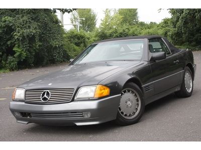 1991 mercedes 500sl  new softtop goodtires personal unfinished project noreserve