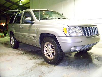 Grand cherokee limited - no reserve - v8, full time 4x4, leather, sunroof