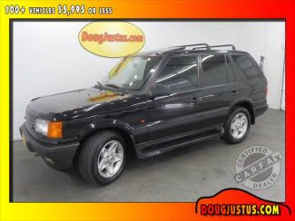 1998 land rover range rover hse 4wd w/ sunroof