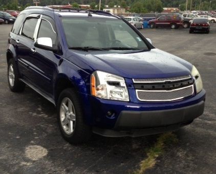 2005 chevrolet equinox lt awd leather moon roof good miles no reserve!!