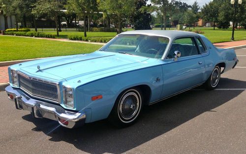 1977 plymouth fury sport coupe 76k miles
