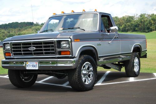1985 greatly restored ford truck 88,000+ miles, mostly powder coated