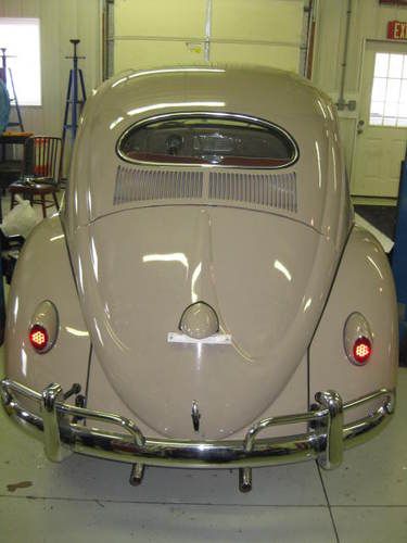 1957 vw beetle volkswgen  oval