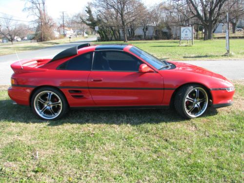 1993 toyota mr2 red hot   no reserve