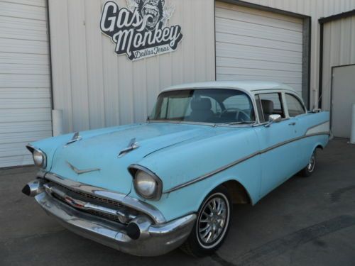 1957 chevrolet bel air 210 hardtop **no reserve** offered by gas monkey garage