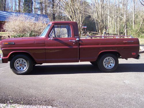 1968 ford f-100 shortbed pickup truck