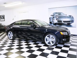 2010 audi a5 quattro tfsi 2.0 tip coupe 19" sport package bang &amp; olufsen paddle