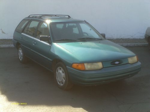 1994 ford escort lx station wagon 129,000 original miles "no reserve"