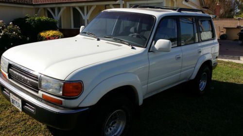 1992 toyota land cruiser 80 series all original paint no dings dents or scratch