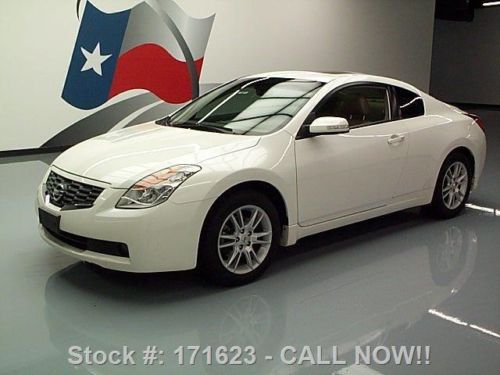 2008 nissan altima 3.5 se coupe 6-speed leather sunroof texas direct auto