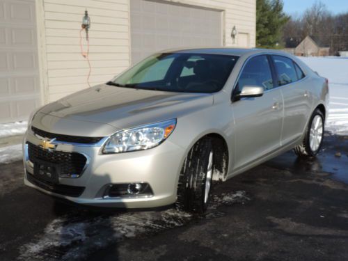 2014 chevrolet malibu 2lt- one owner- leather- onstar- 4 cylinder- call today!!