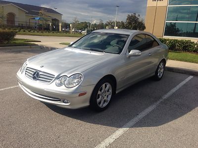 2003 mercedes benz clk 320 dealer maintained one owner 56k miles **no reserve**