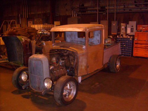 1933 ford pick up hot rod street rod barn find
