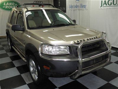 2002(02)freelander v6 auto leather 4x4 sun chrome grill low miles loaded $7995