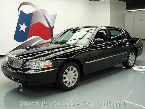 2011 lincoln town car signature limited htd leather 38k texas direct auto