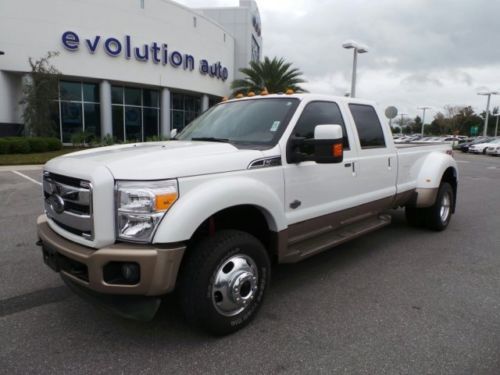 King ranch diesel 6.7l cd fx4 pkg leather diesel navigation sunroof tow hitch