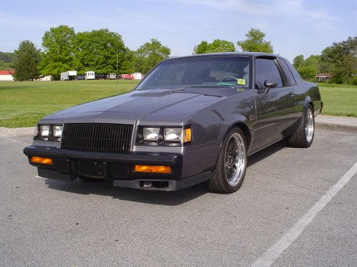1986 buick regal gray t type turbo coupe hot rod 500+ hp, 603 rw torque