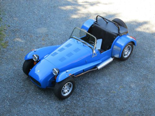 Registered as a 1963 lotus seven but in reality is a 1984 caterham super seven