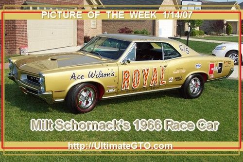Ace wilson's royal bobcat 1966 pontiac gto drag car recreation no reserve