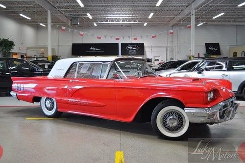 1960 ford thunderbird two door coupe, fully restored!