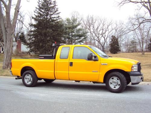 2006 ford f-250 super duty xl extended cab pickup 4-door diesel nice no reserve