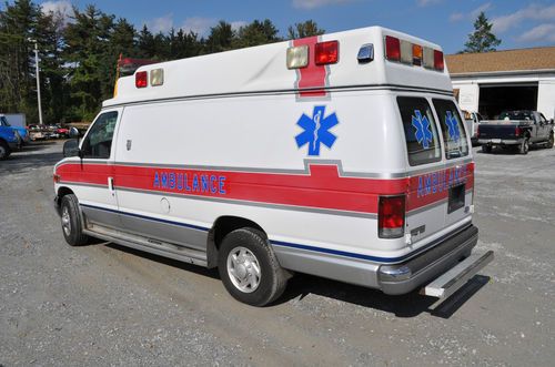 1997 ford e-350 aev ambulance