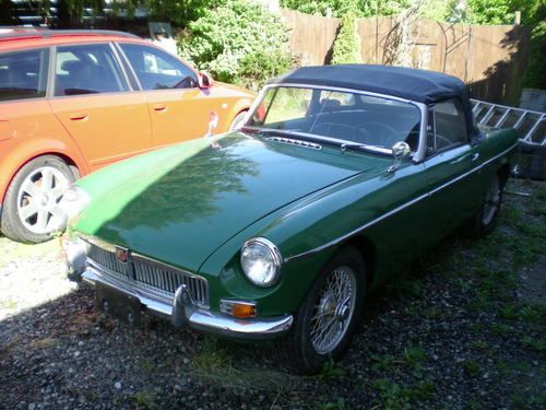 1963 mg mgb base 1.8l tons of work done...all hards stuff done