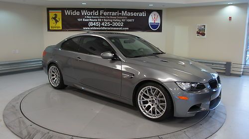 2013 bmw m3 competition package 6-spd manual only 2,445 miles!  fresh trade-in