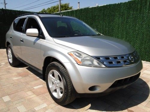 2005 nissan murano s one owner fla driven only 52k mi. pwr pkg 5 pass automatic