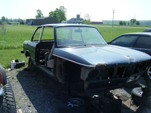 1974 bmw 2002 tii bare chassis with clear title