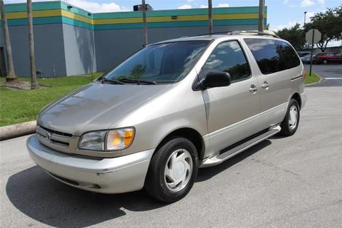 2000 toyota sienna le us bankruptcy auction clean 1 owner no accidents