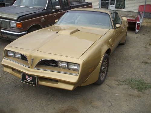 Barn find 1978 trans am y88 low miles number matching factory ac delete