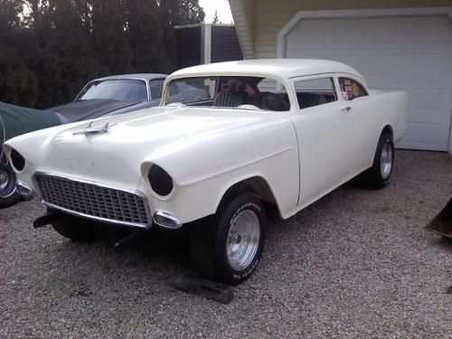 1955 chevy , chopped top , gasser , hot rod , street rod , project car