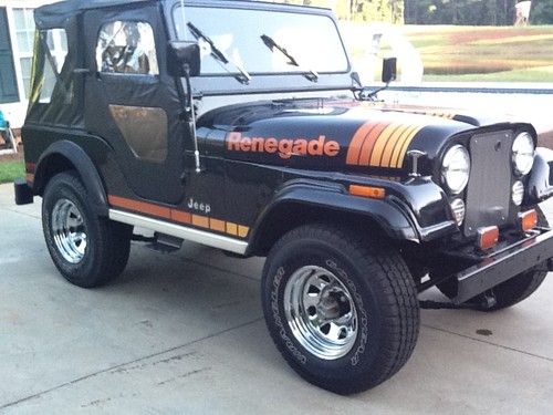 1980 jeep cj-5 renegade    all original     34,700 true miles      rare find
