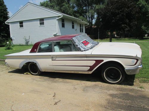 1960 ford galaxie 2 door for restore solid new mexico car hard to find!!