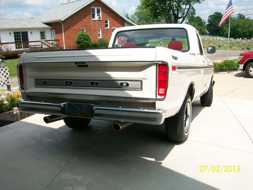 Very nice solid 1977 ford f-100 shortbed pickup