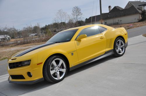 2010 chevrolet camaro ss/rs transformers edition, manual 6 speed, 2300 miles