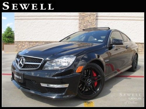 2012 c63 amg navigation 481hp only 11k miles! very clean!