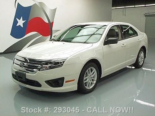 2011 ford fusion s cruise control alloy wheels only 7k texas direct auto