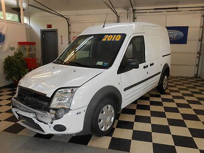 2010 ford transit xlt 47k  no reserve salvage rebuildable delivery van cargo