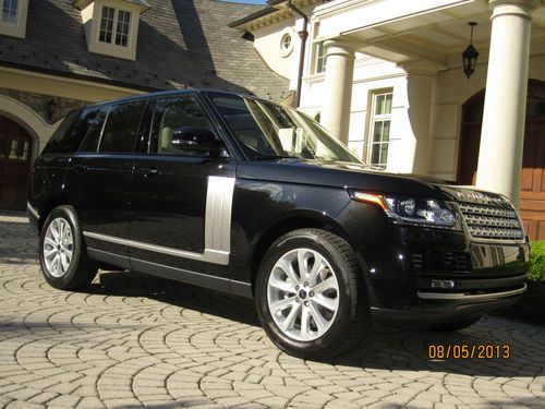 2014 land rover range rover hse vision assist meridian sound climate