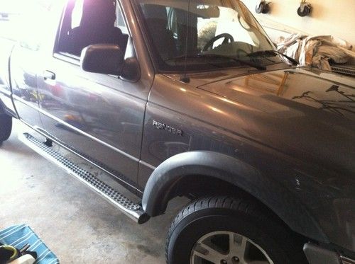 Ford ranger fx4 charcoal gre,black interior,excellent body no rust,running board