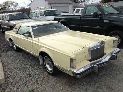 1977 lincoln continental mark v only 55k miles!