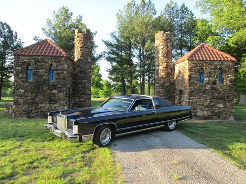Lincoln continental 1977 town coupe classis antique no reserve