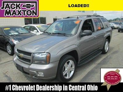08 chevy trailblazer 4wd leather sunroof tow hitch keyless entry heated seats