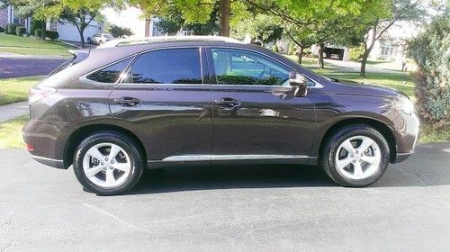 2013 lexus rx 350 mint condition, heated/cooled seats, leather, sunroof